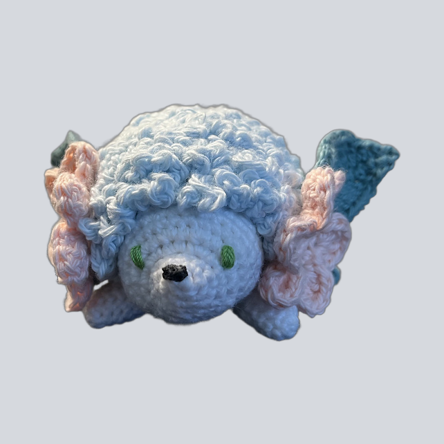Shaymin the Hedgehog Pokemon Amigurumi Crochet Pattern