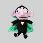 Count von Count Sesame Street Amigurumi Crochet Pattern