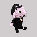 Count von Count Sesame Street Amigurumi Crochet Pattern