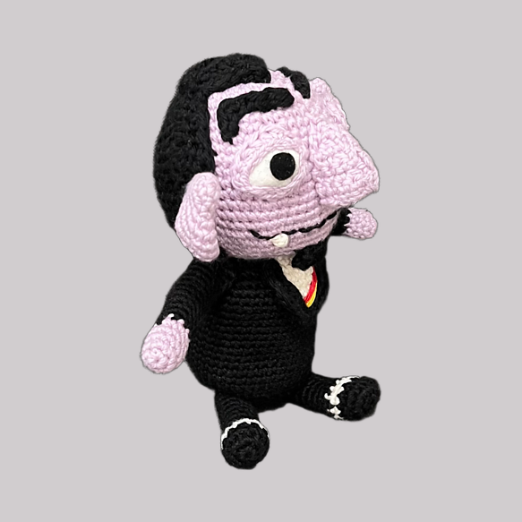 Count von Count Sesame Street Amigurumi Crochet Pattern