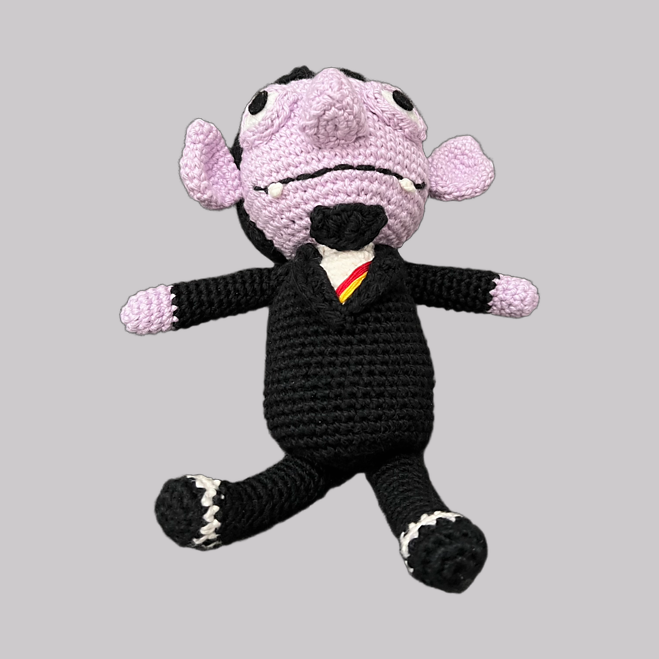 Count von Count Sesame Street Amigurumi Crochet Pattern