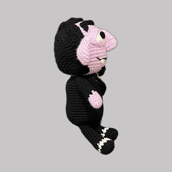 Count von Count Sesame Street Amigurumi Crochet Pattern