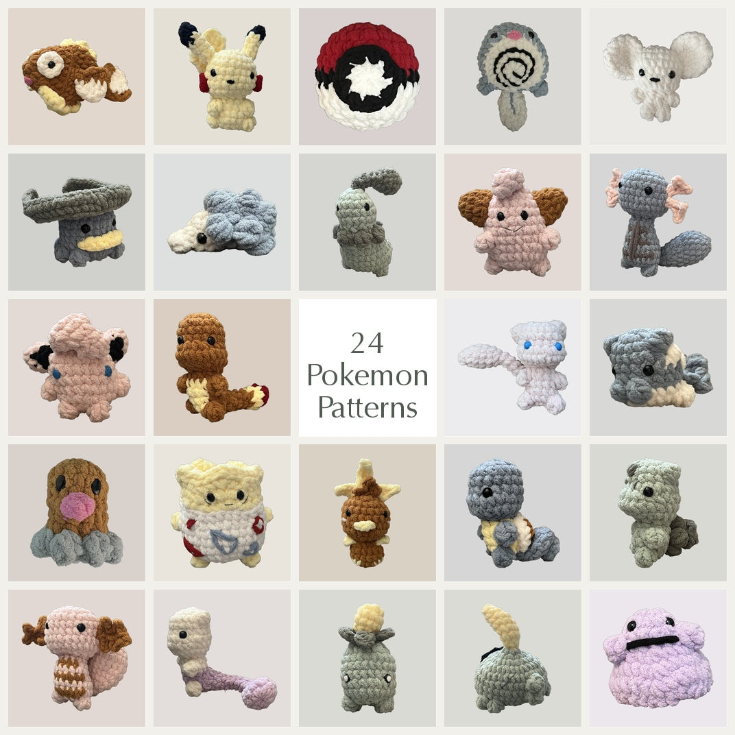 Pokemon Crochet Pattern