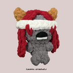 Blue Baby, Isaac, Lilith (Binding of Isaac) Amigurumi Crochet Pattern