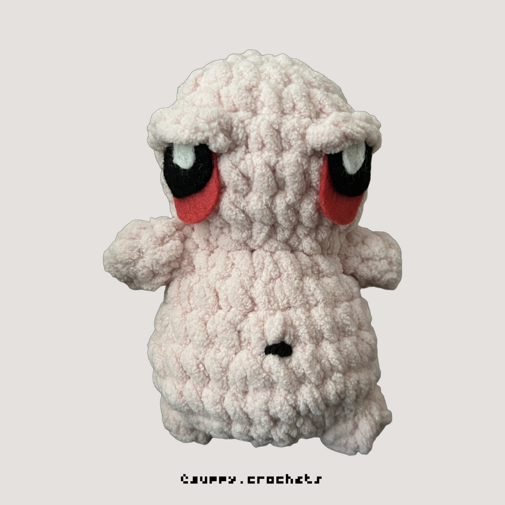 Baby Plum, Fatty, The Walking Gut (Binding of Isaac) Amigurumi Crochet Pattern