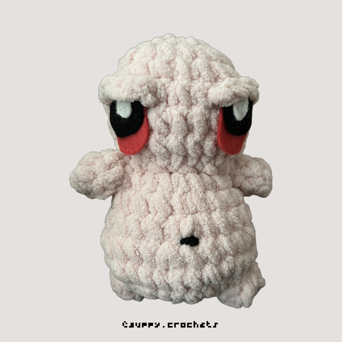 Baby Plum, Fatty, The Walking Gut (Binding of Isaac) Amigurumi Crochet Pattern