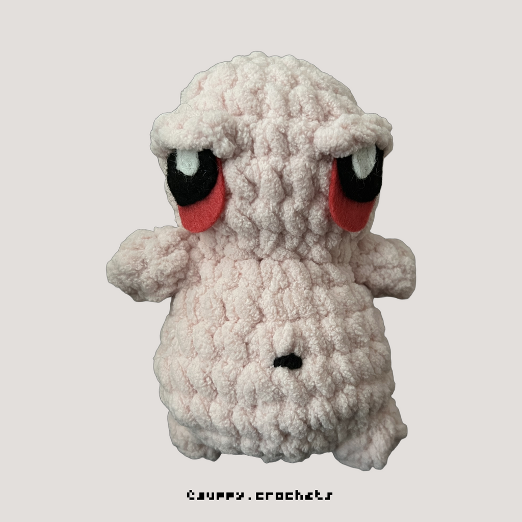 Baby Plum, Fatty, The Walking Gut (Binding of Isaac) Amigurumi Crochet Pattern