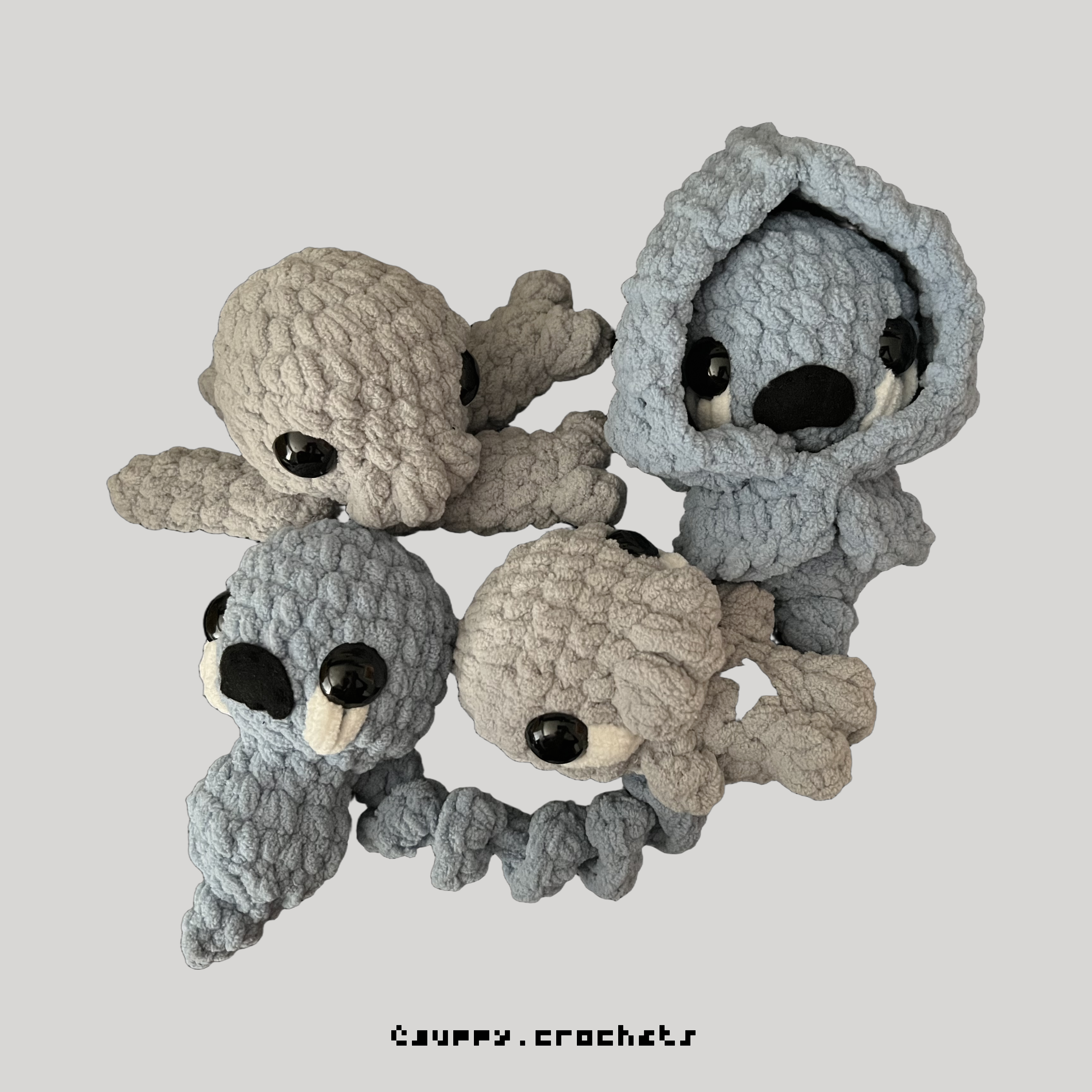 The Forgotten and The Soul (Binding of Isaac) Amigurumi Crochet Pattern