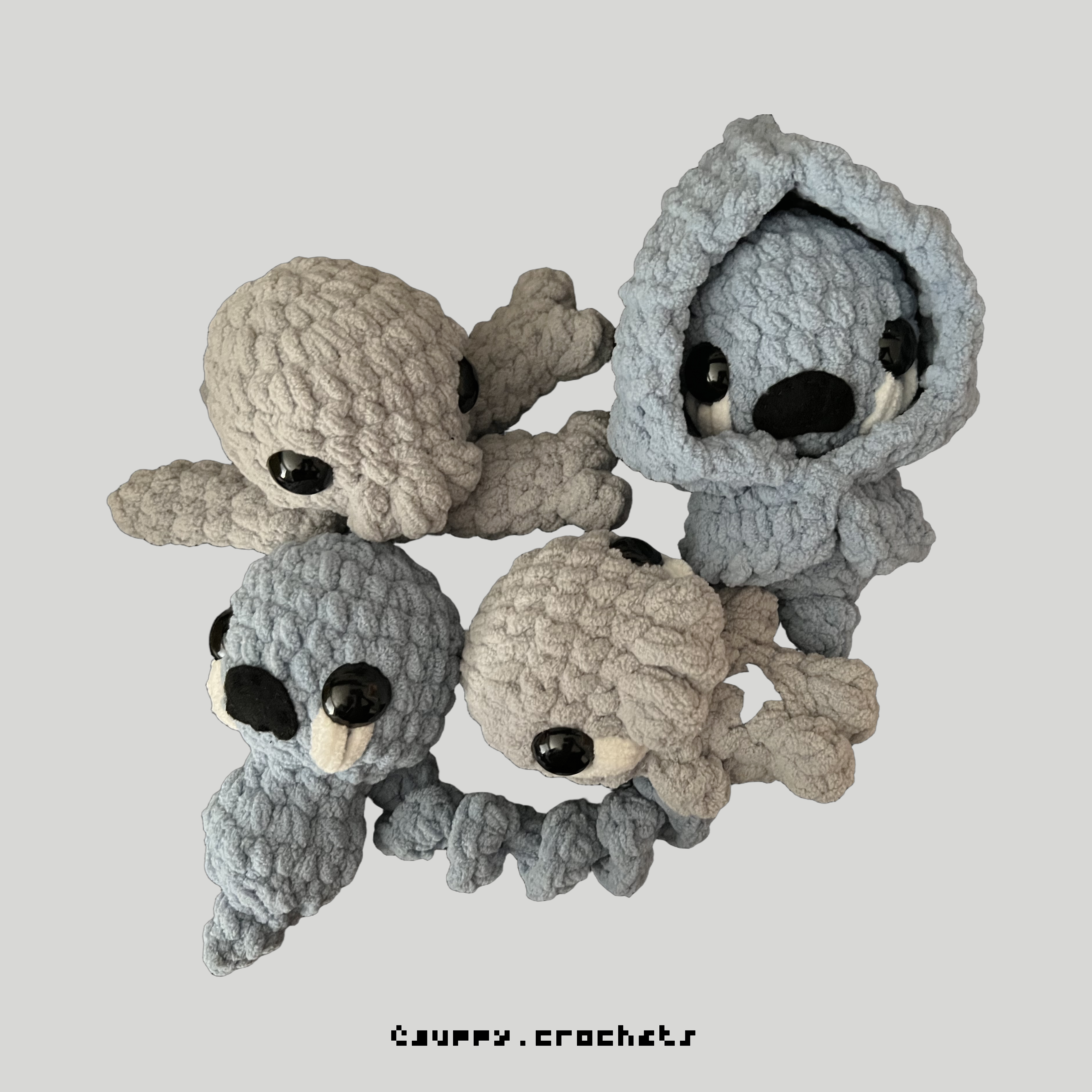 The Forgotten and The Soul (Binding of Isaac) Amigurumi Crochet Pattern