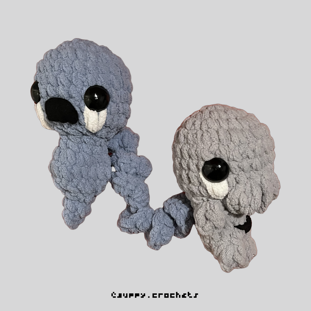 The Forgotten and The Soul (Binding of Isaac) Amigurumi Crochet Pattern