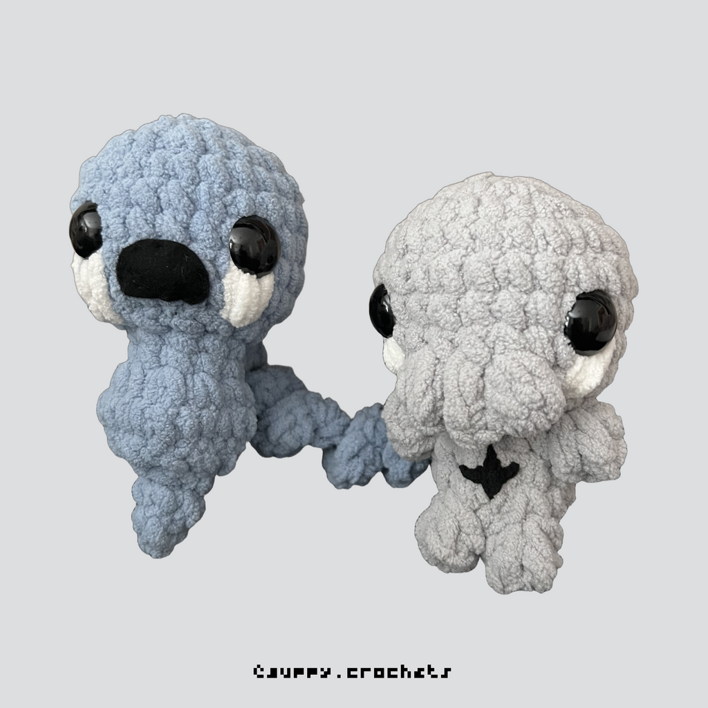 The Forgotten and The Soul (Binding of Isaac) Amigurumi Crochet Pattern