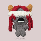 Blue Baby, Isaac, Lilith (Binding of Isaac) Amigurumi Crochet Pattern