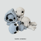 The Forgotten and The Soul (Binding of Isaac) Amigurumi Crochet Pattern