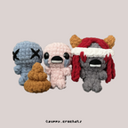 Blue Baby, Isaac, Lilith (Binding of Isaac) Amigurumi Crochet Pattern