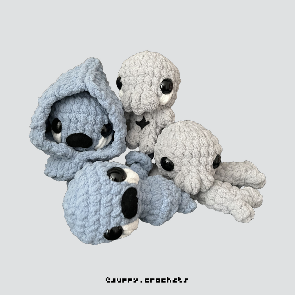The Forgotten and The Soul (Binding of Isaac) Amigurumi Crochet Pattern