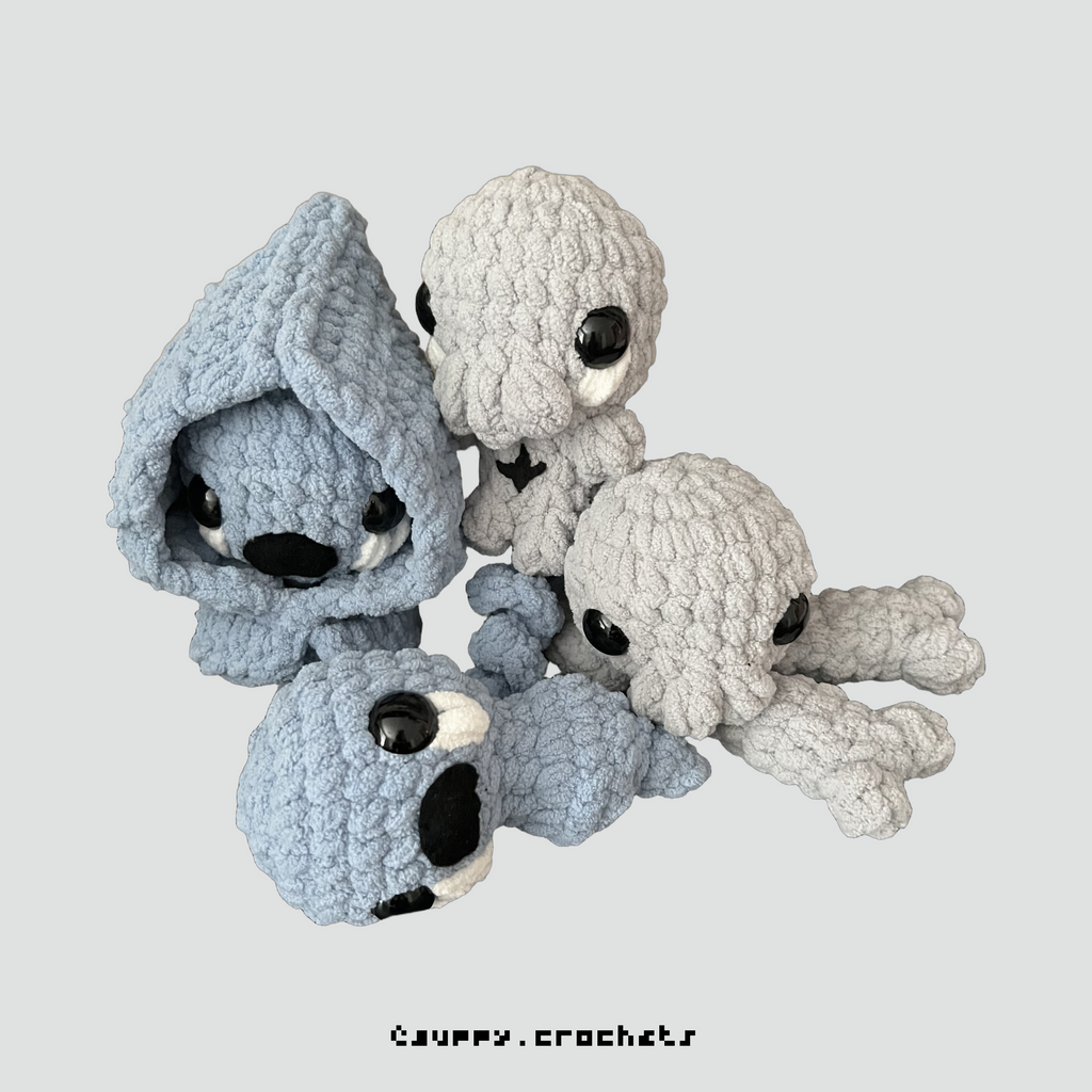 The Forgotten and The Soul (Binding of Isaac) Amigurumi Crochet Pattern
