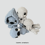 The Forgotten and The Soul (Binding of Isaac) Amigurumi Crochet Pattern