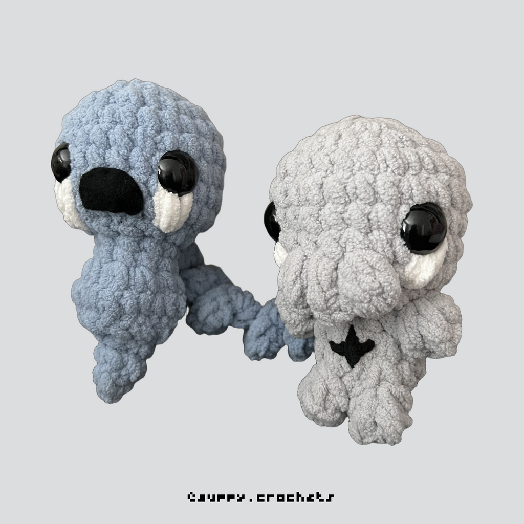 The Forgotten and The Soul (Binding of Isaac) Amigurumi Crochet Pattern